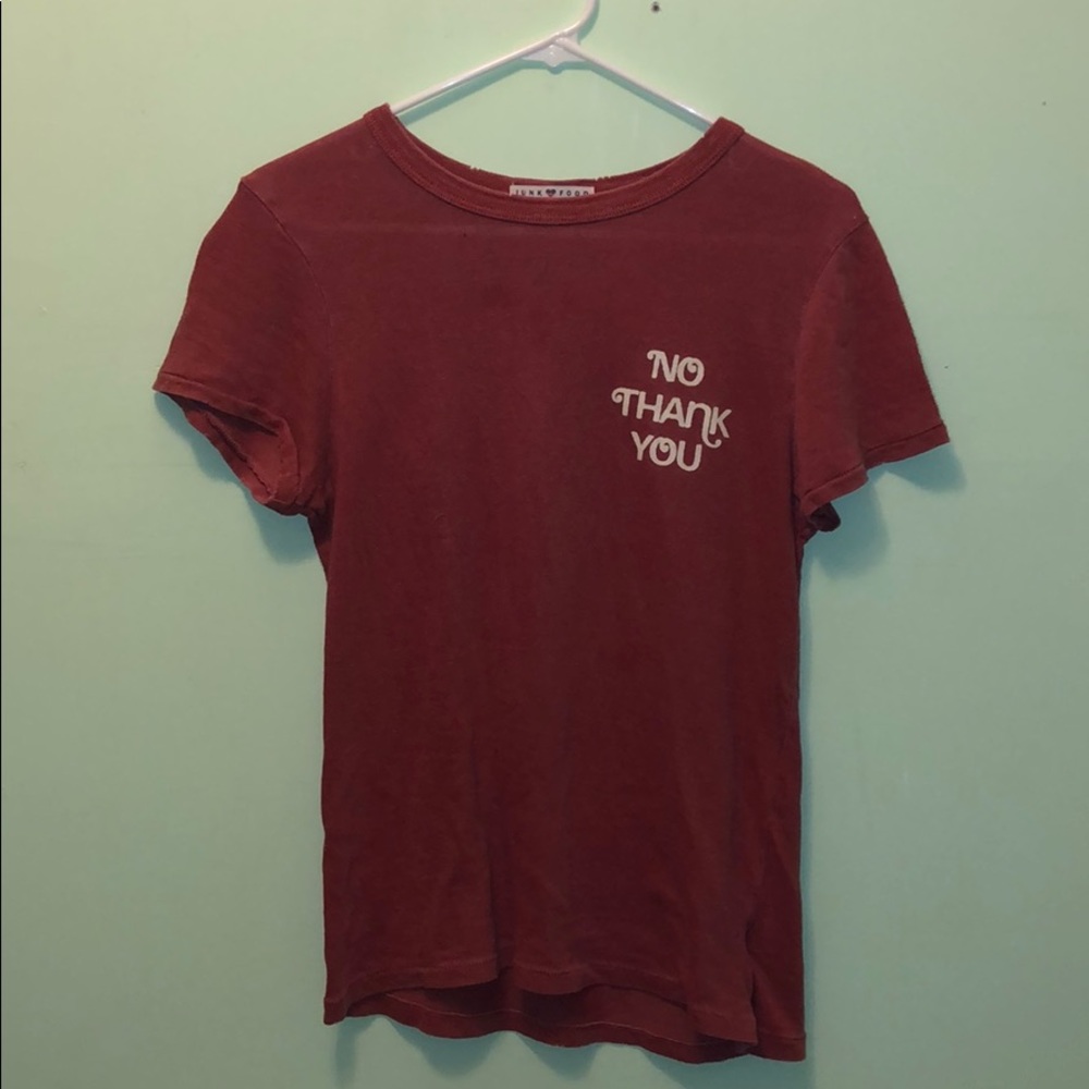 no thank you t-shirt